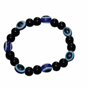 PULSERA OJO TURCO AZUL Y AZABACHE