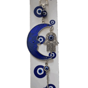 COLGANTE LUNA, MANO DE FATIMA Y OJO TURCO